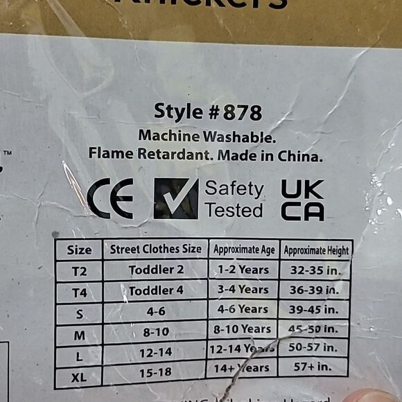 George Washington Halloween Costume Kid's Size L(12-14) - Picture 8 of 8